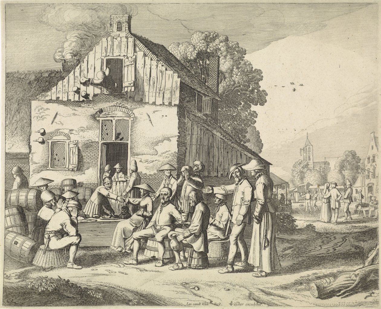 Gazdavásár alkotó: Jan van de Velde (II)