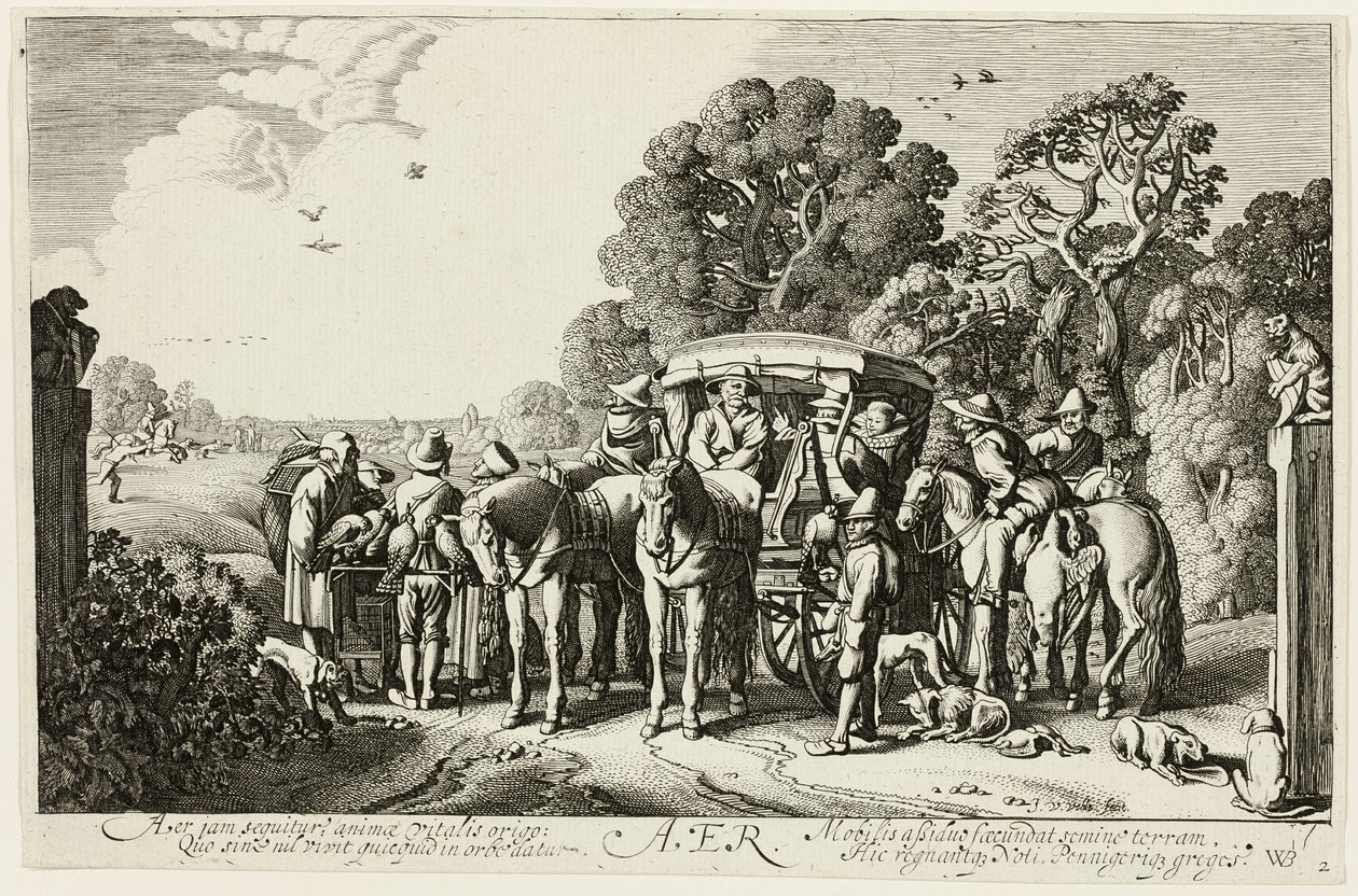 Levegő, második lemez A négy elemből alkotó: Jan van de Velde II
