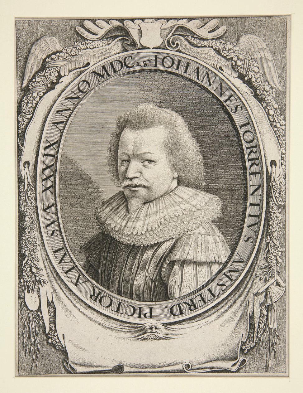 Johannes Torrentius portréja alkotó: Jan van de Velde II