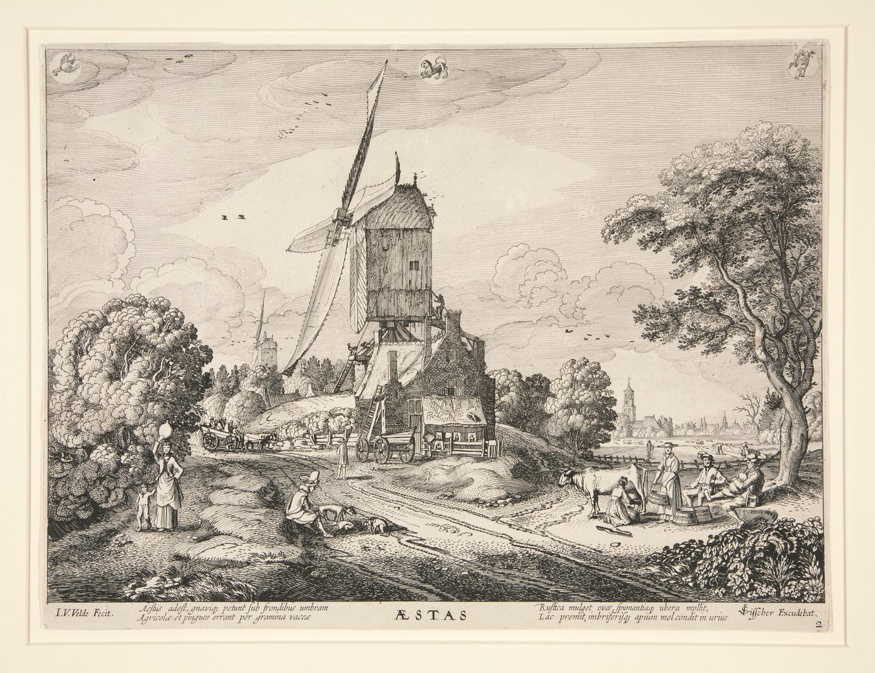 Nyár, a négy évszak sorozatából alkotó: Jan van de Velde II