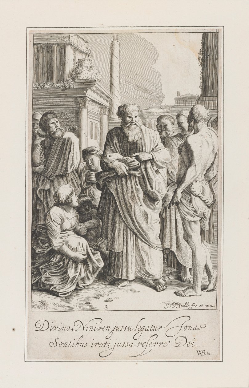 Jónás története alkotó: Jan van de Velde II