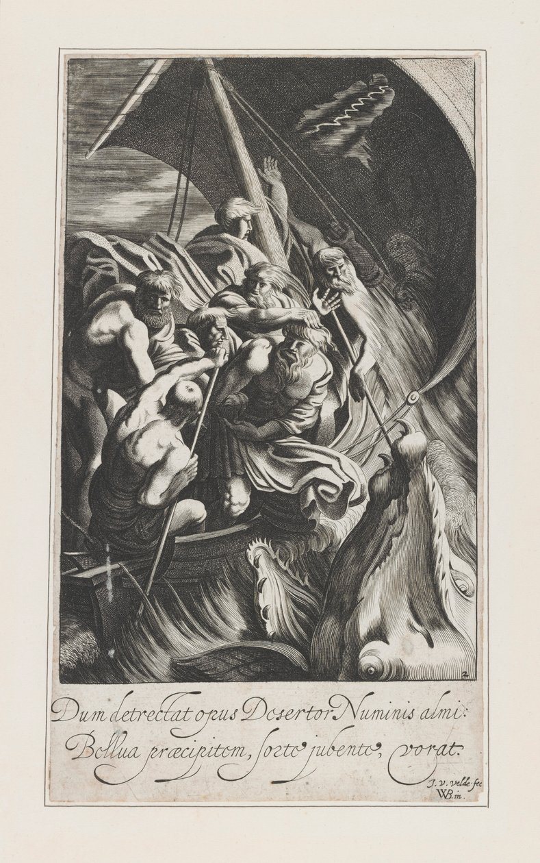 Jónás története alkotó: Jan van de Velde II
