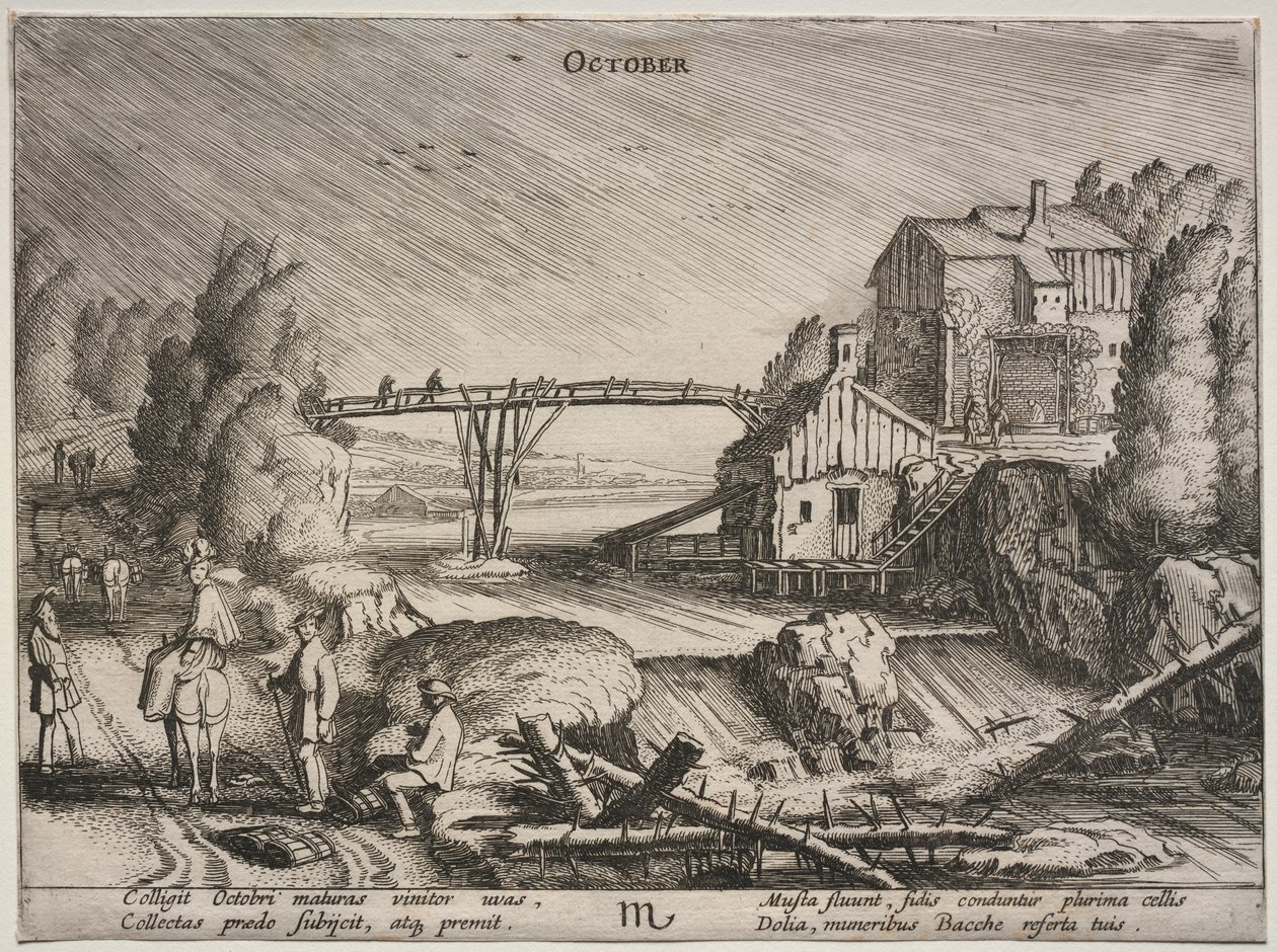 A tizenkét hónap: október alkotó: Jan van de Velde II
