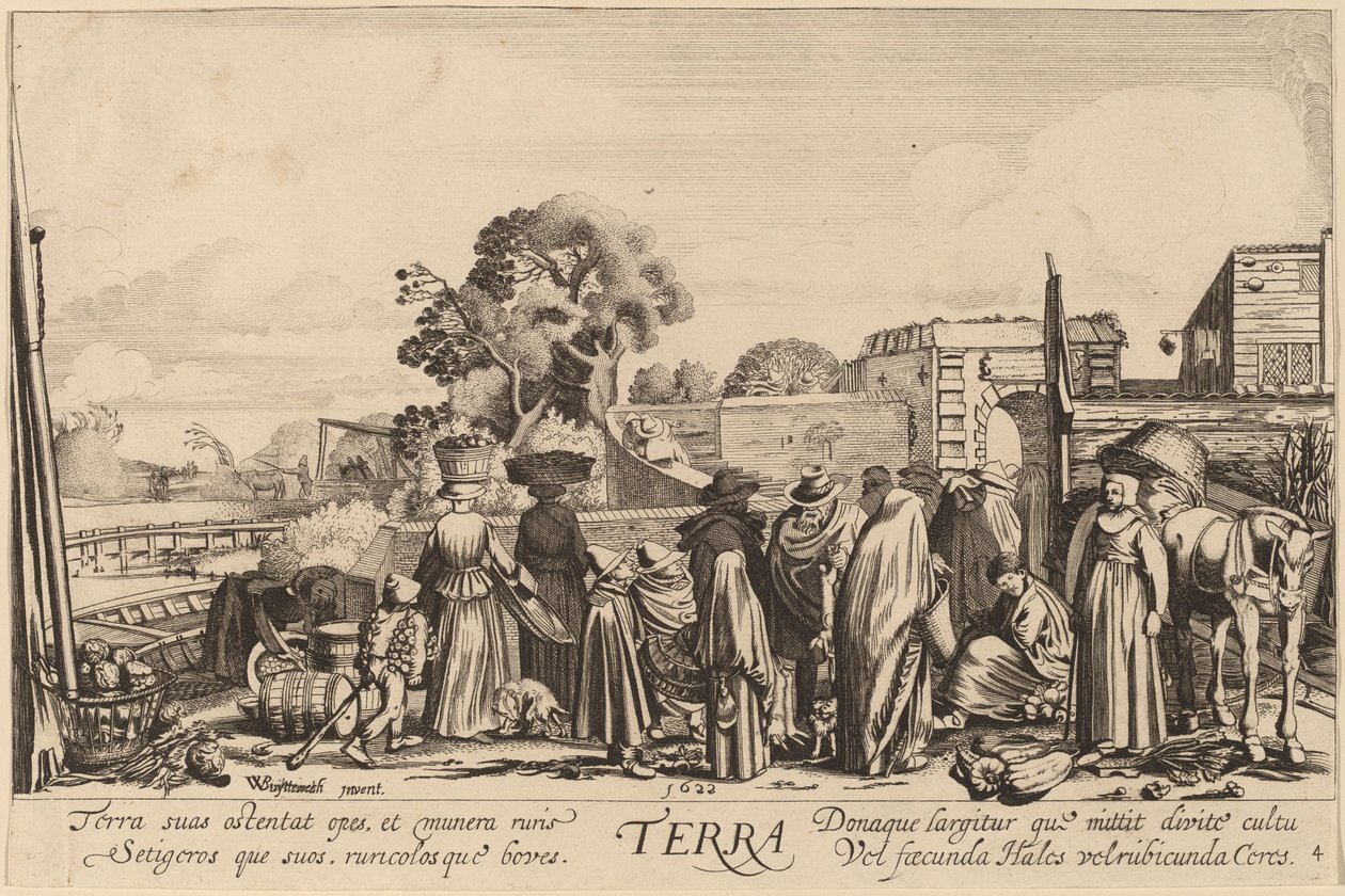 föld alkotó: Jan van de Velde II after Willem Buytewech