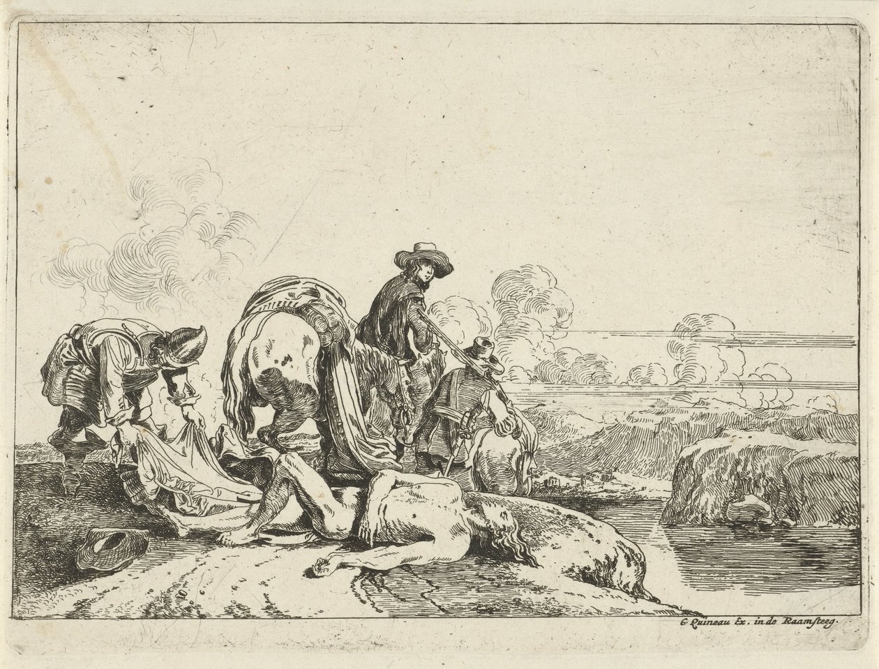Fosztogatók alkotó: Jan van den Hecke