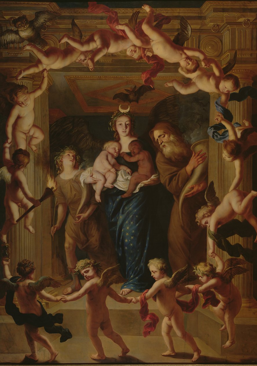 Az éjszaka allegóriája alkotó: Jan van den Hoecke