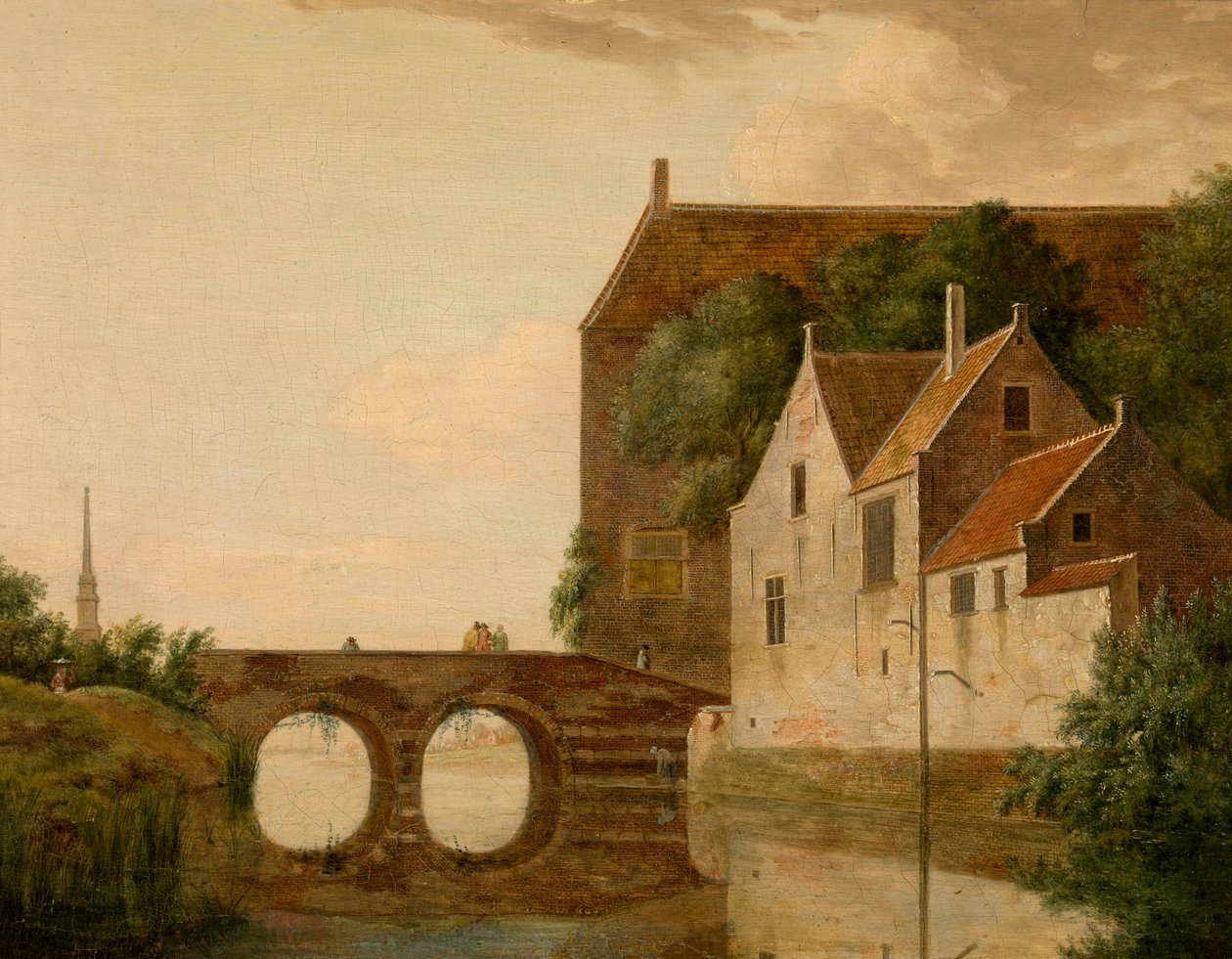 Híd egy folyó felett alkotó: Jan van der Heyden