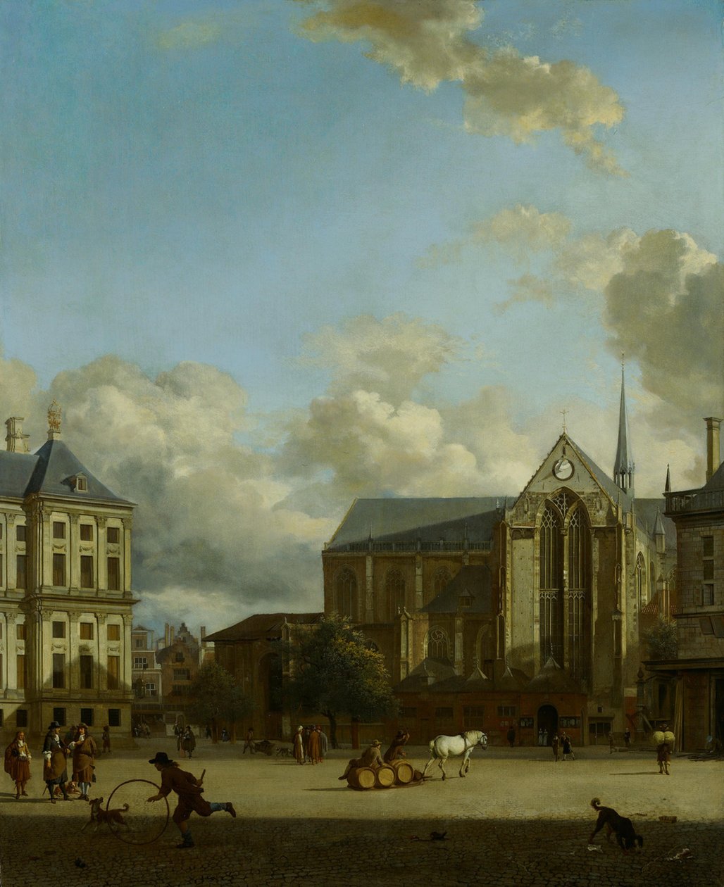 A Dam tér alkotó: Jan van der Heyden
