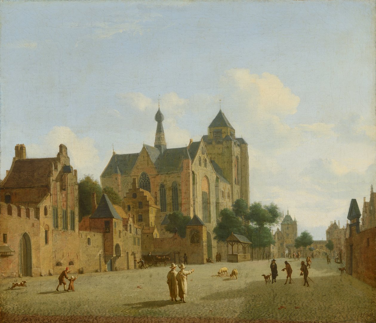 A veere-i templom alkotó: Jan van der Heyden