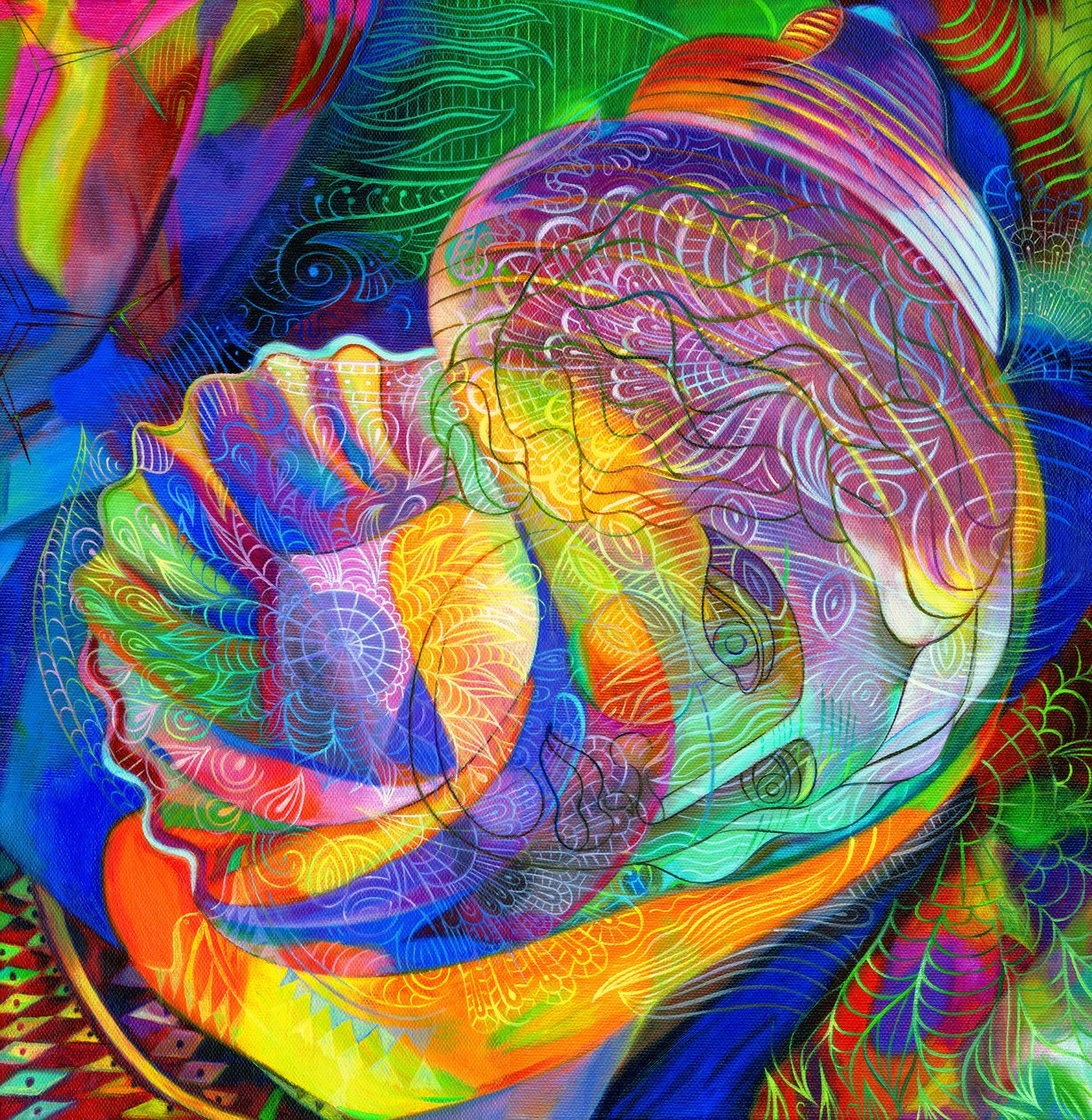 Halcyon tengerben, 2011, alkotó: Jane Tattersfield