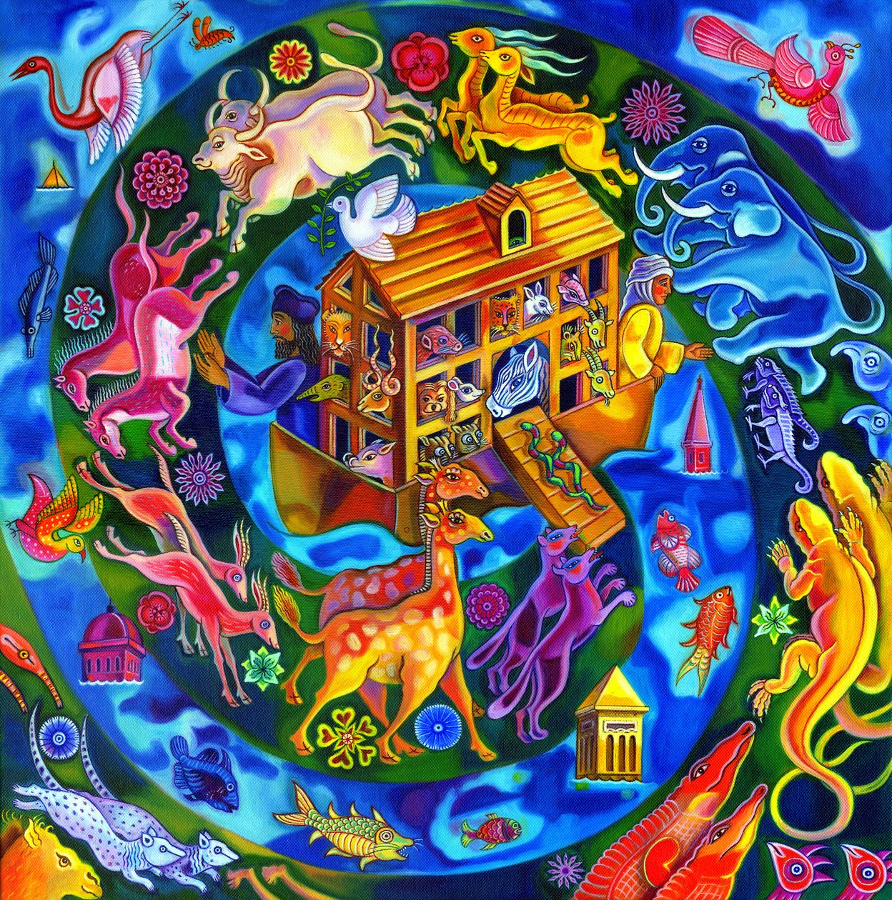 Noé bárkája, 2010, alkotó: Jane Tattersfield