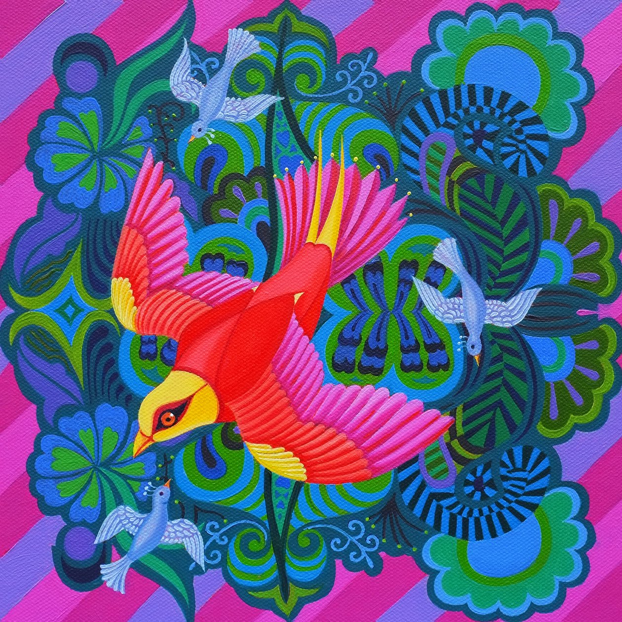 Lecsapó madár, 2013, alkotó: Jane Tattersfield