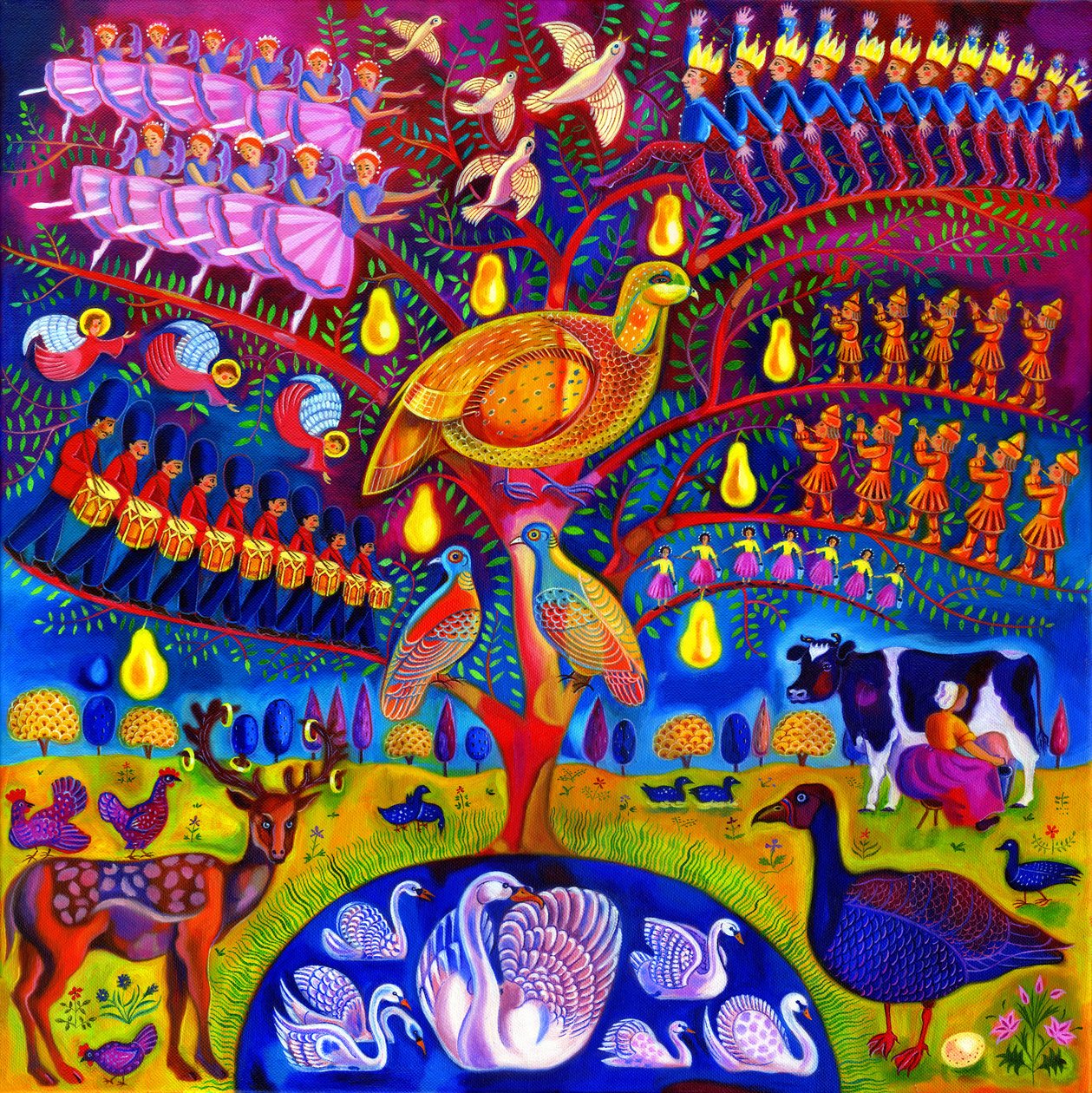 Karácsony tizenkét napja, 2010, alkotó: Jane Tattersfield