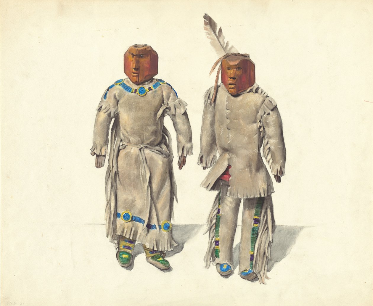 Cree indiai babák alkotó: Jane Iverson