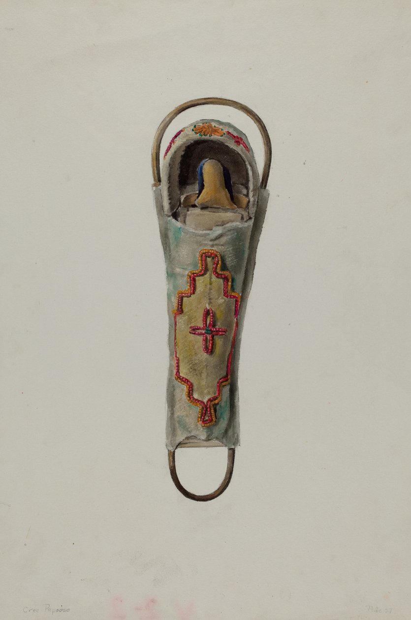 Cree Papoose baba alkotó: Jane Iverson