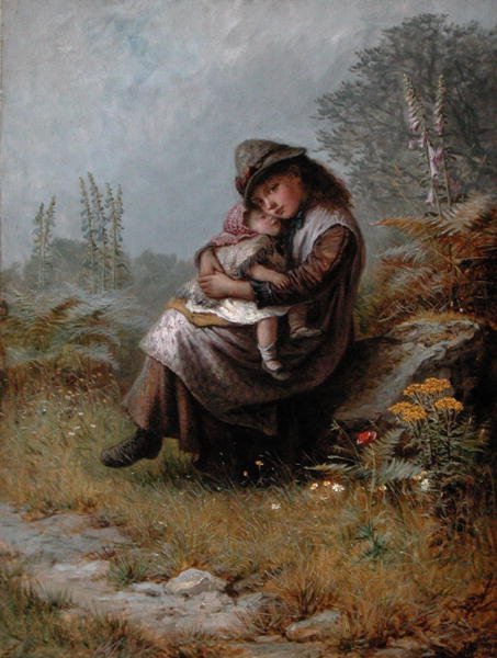 Pihenés az út mellett alkotó: Jane Maria Bowkett