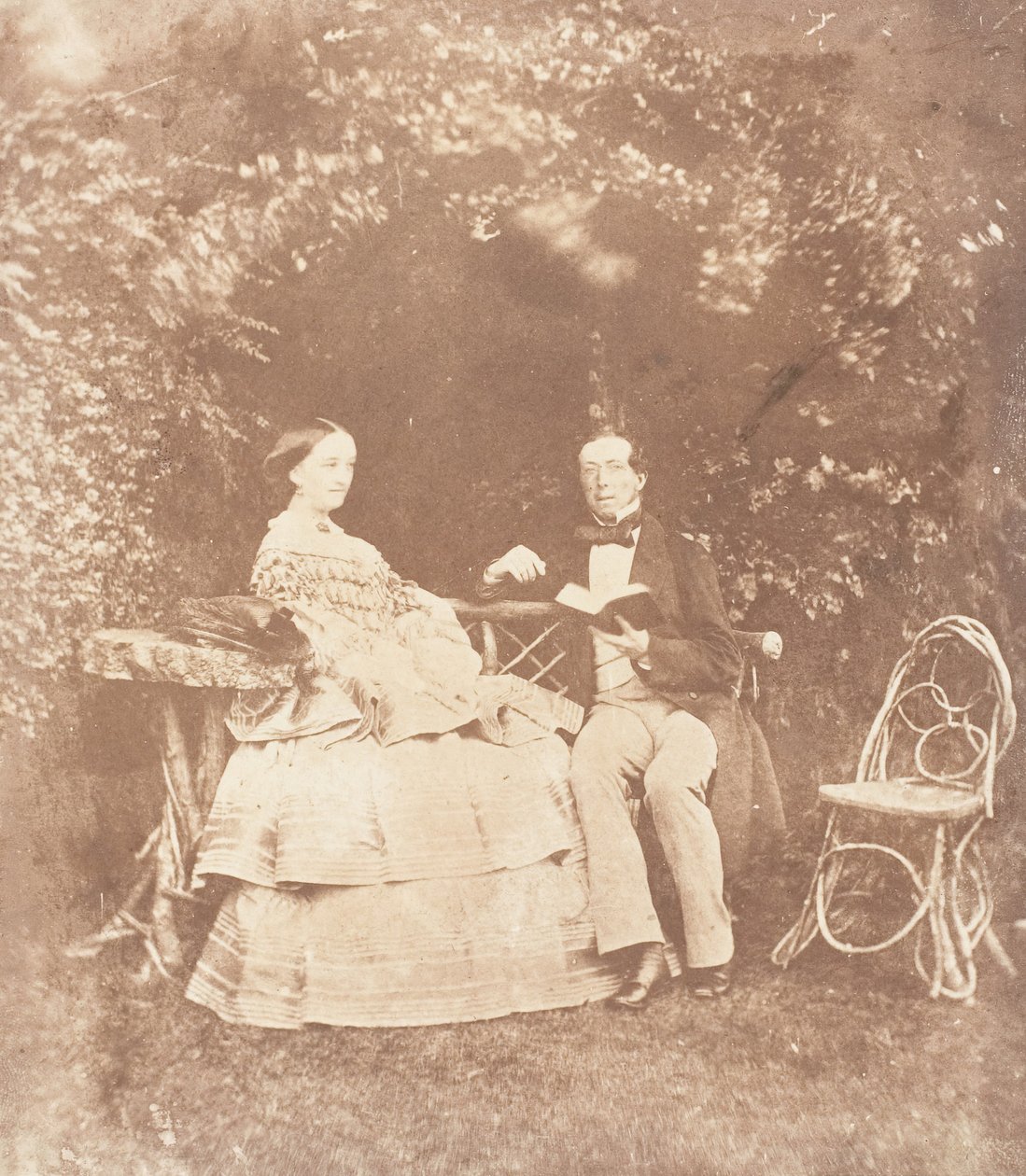 Mr és Mrs W. Beach, 1853-56. alkotó: Jane Martha St. John