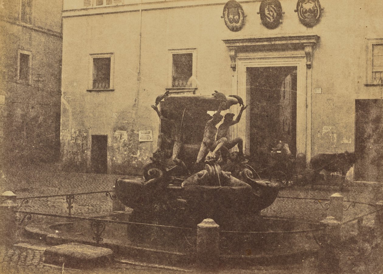 Tartarughe szökőkút, Róma alkotó: Jane Martha St. John