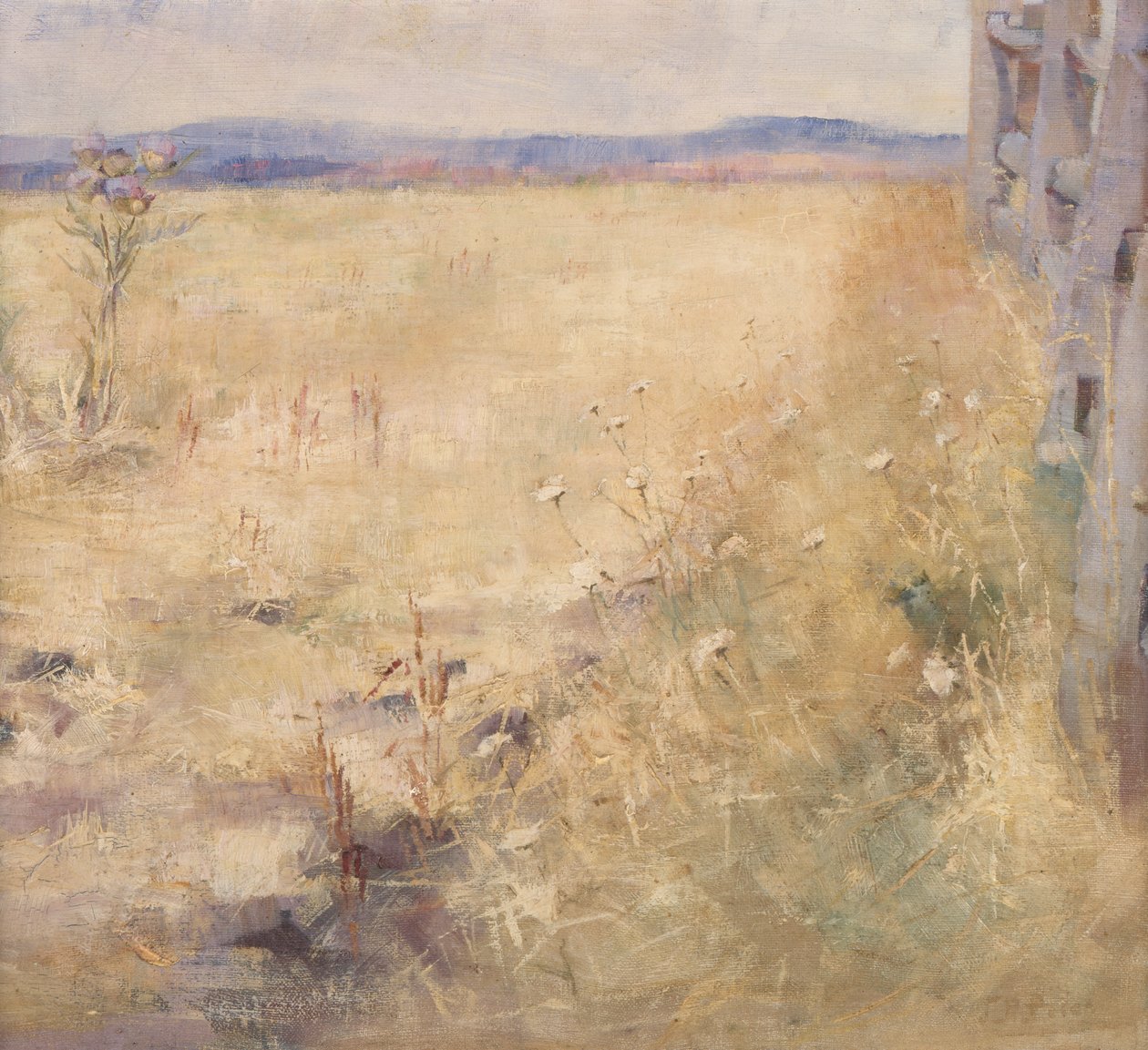 Szántó nyáron, 1900 körül alkotó: Jane Price