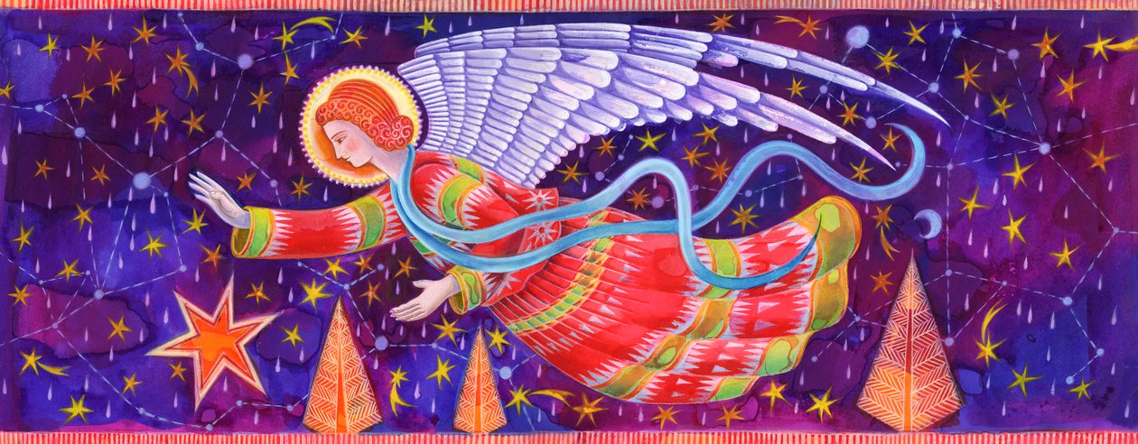 Angyal, 1995, (tinta és gouache) alkotó: Jane Tattersfield