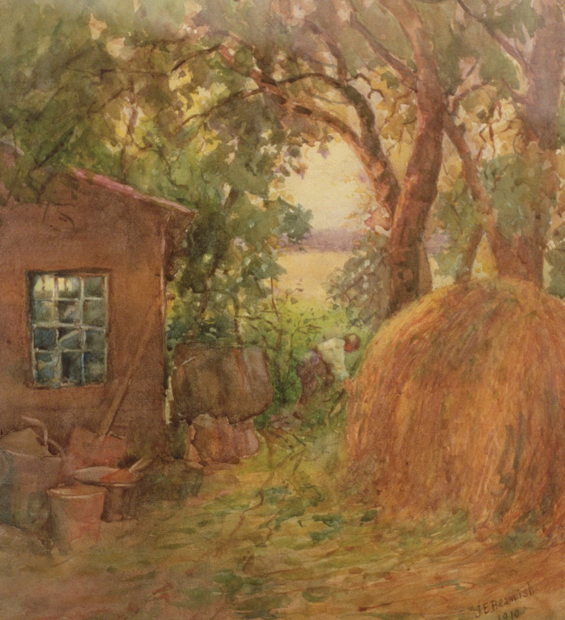 Richárd sarka, 1910 (wc) alkotó: Janie E. Beamish