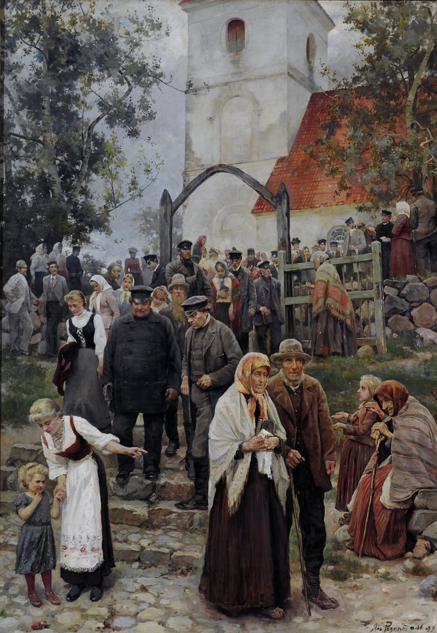 Templom után alkotó: Janis Rozentals