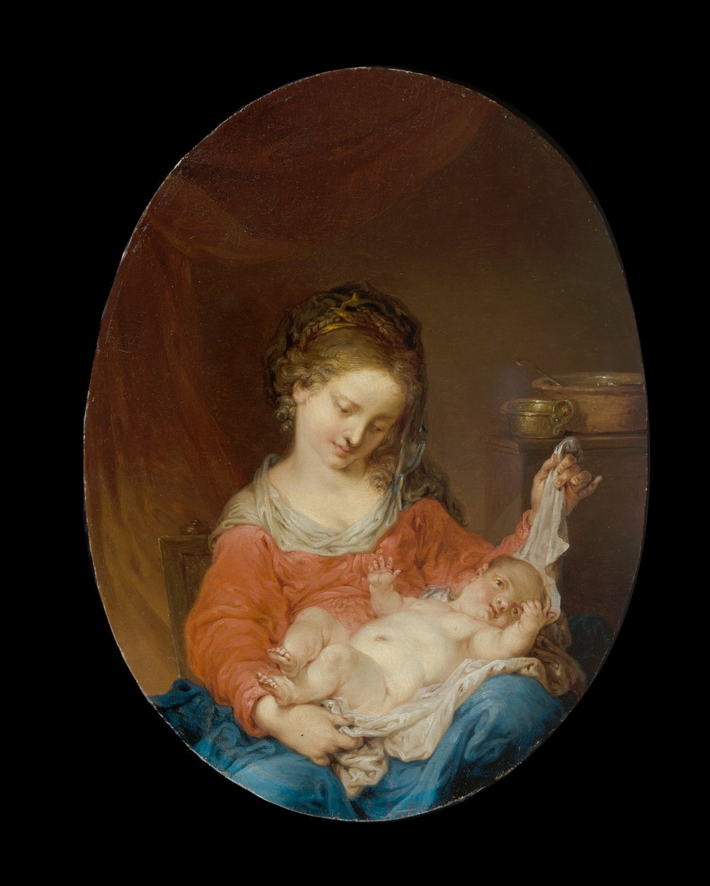 Virgin and Child alkotó: Januarius Zick