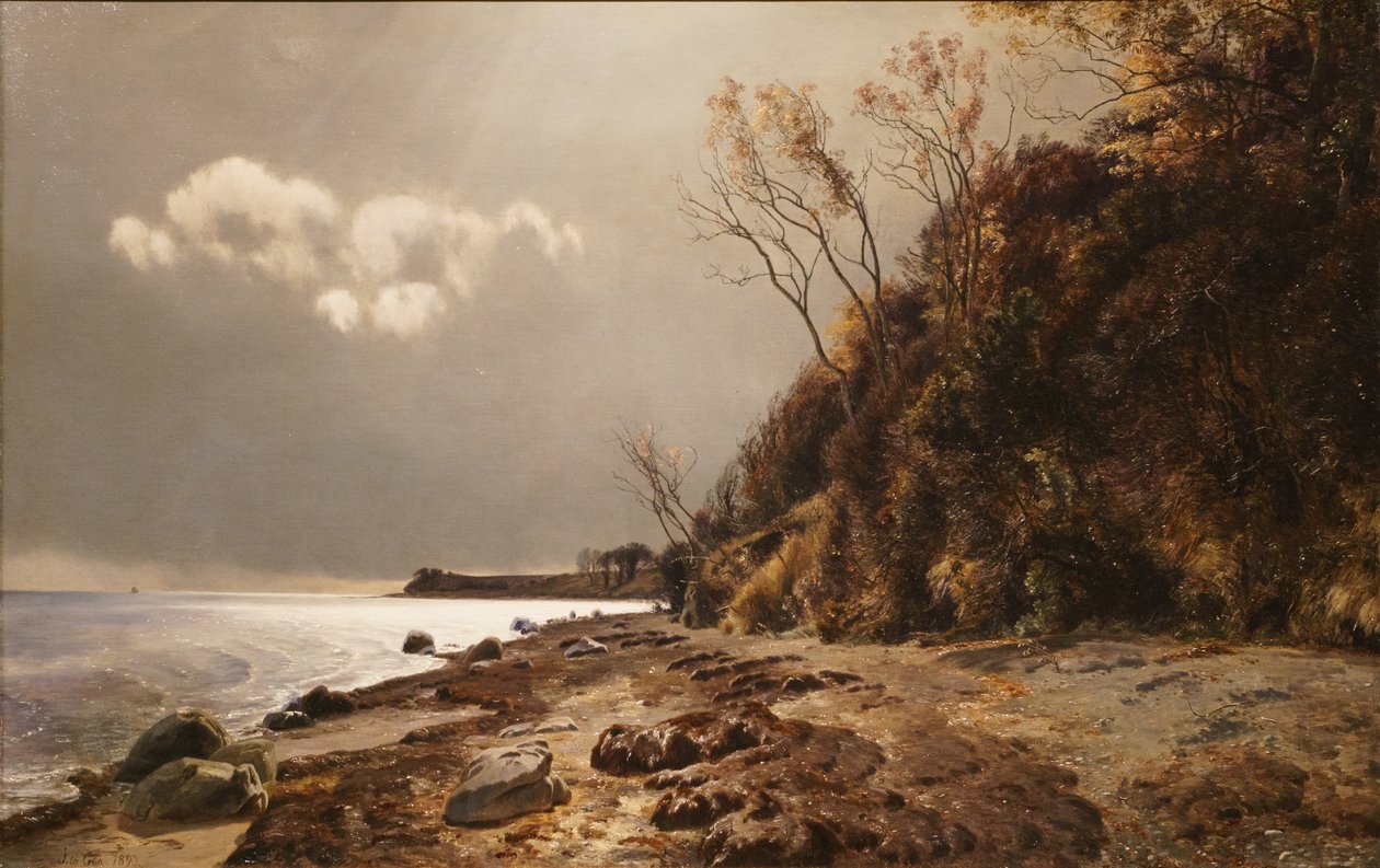 Moesgård Strand alkotó: Janus La Cour