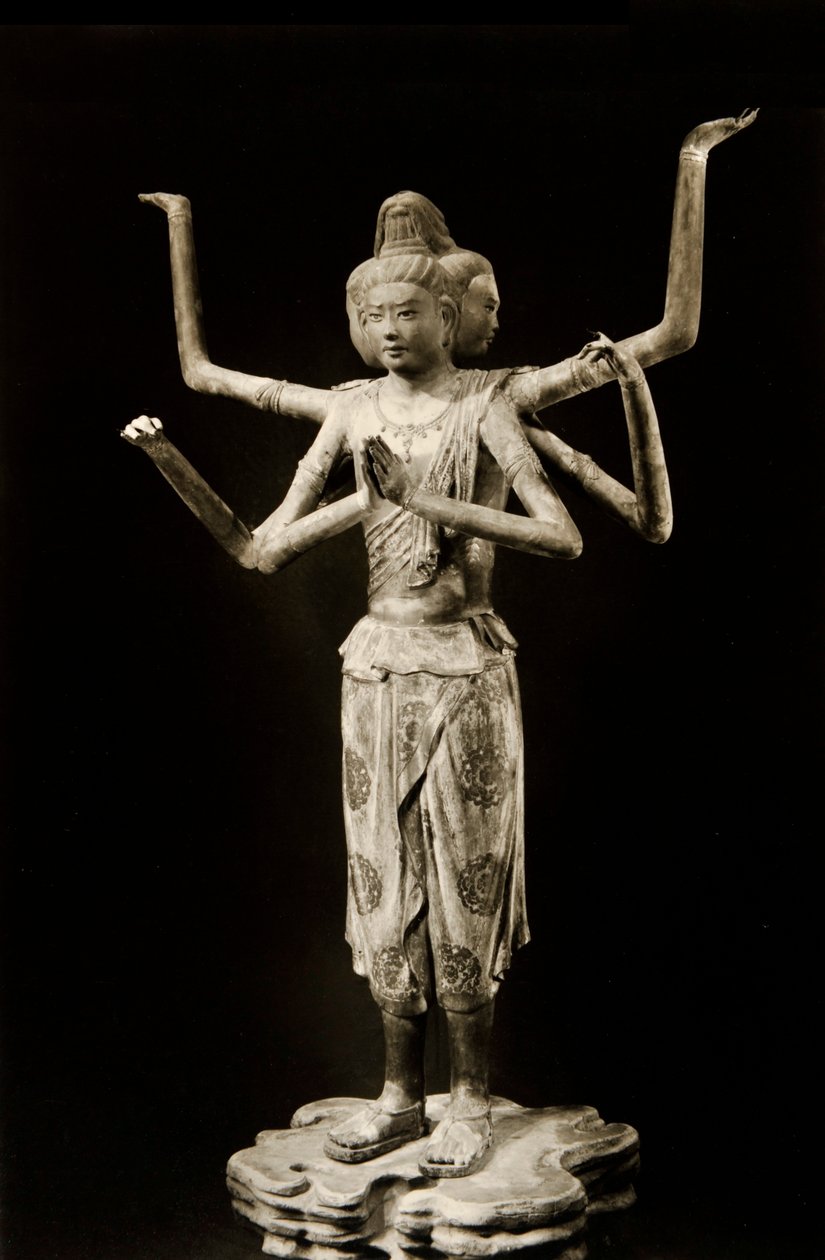 Ashura, a 8. századból, Nara-korszak, Kofukuji, 1950 alkotó: Japanese Photographer