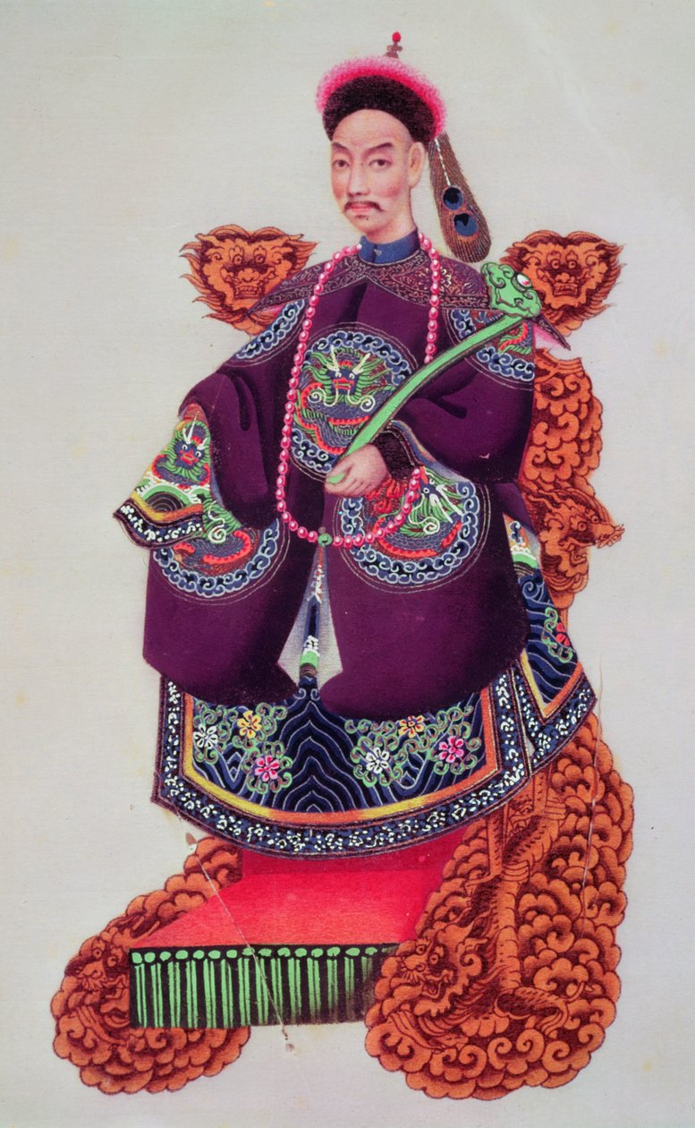 Császár jelmeze, 18. század vége alkotó: Japanese School