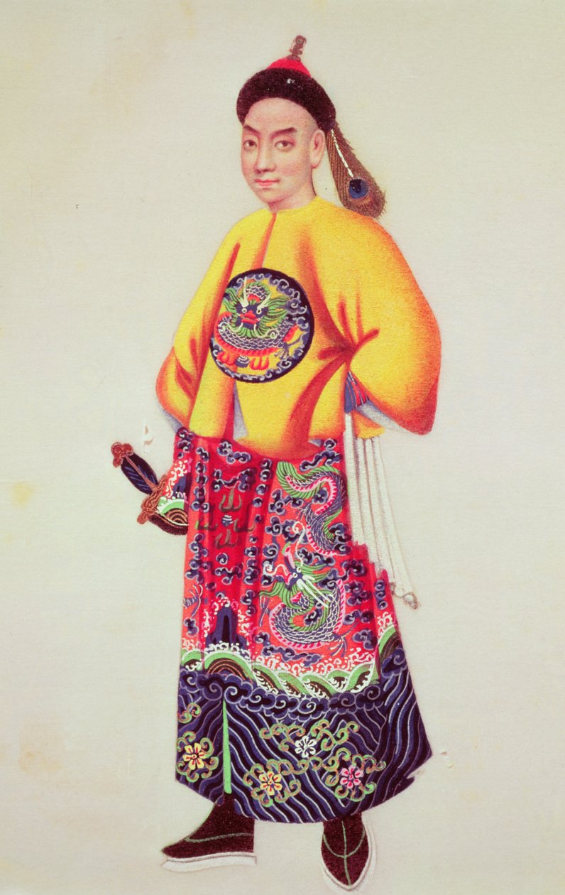 Császár jelmeze, 18. század vége alkotó: Japanese School