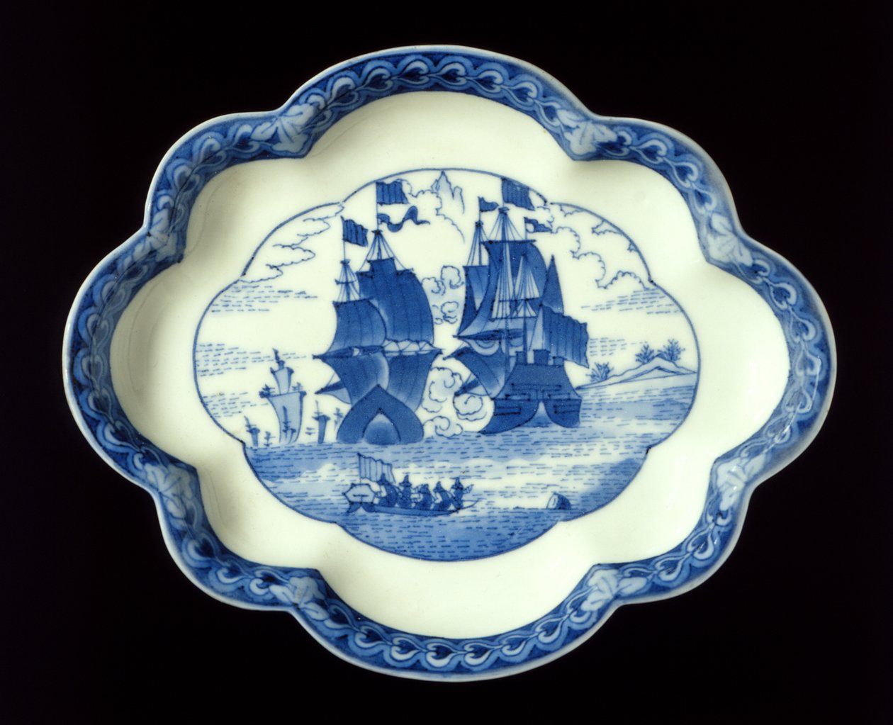 Arita edény, holland eredeti után, 17. század végi (porcelán) alkotó: Japanese School