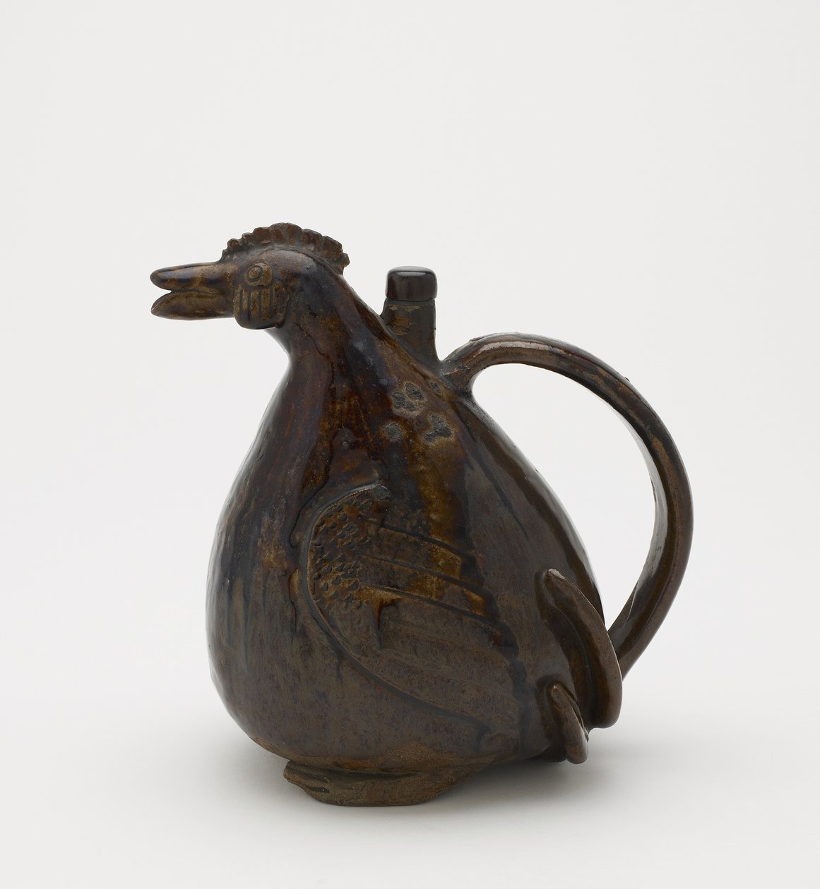 Ewer kakas alakú, szeto, Aichi prefektúra, Edo korszak (kerámia) alkotó: Japanese School