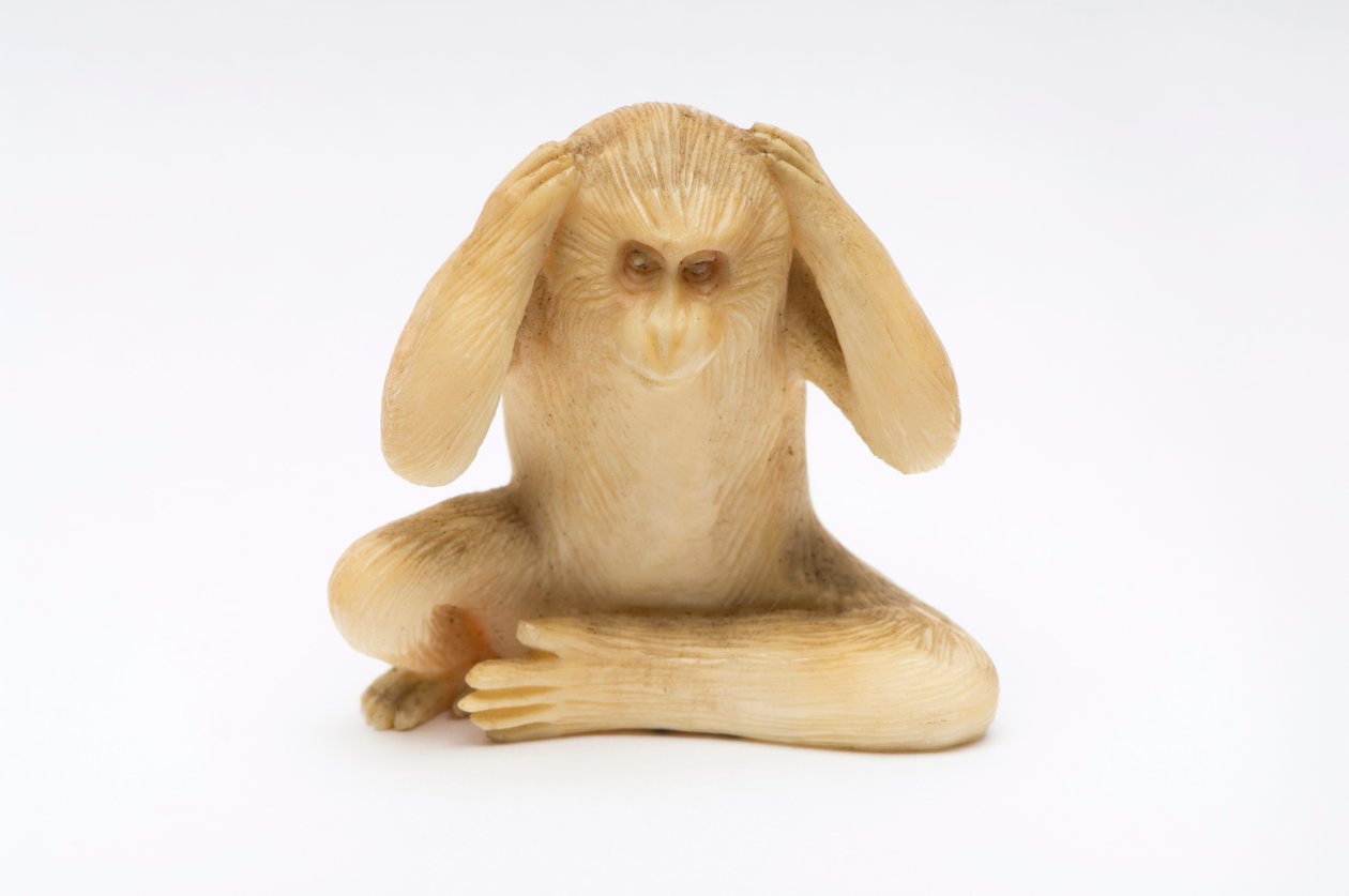 Hear No Evil, a három bölcs majom egyike alkotó: Japanese School