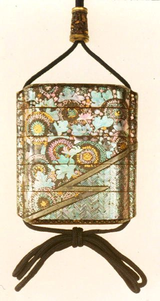 Inro hordtáska, Edo-korszak (1603-1867) (lakk) alkotó: Japanese School