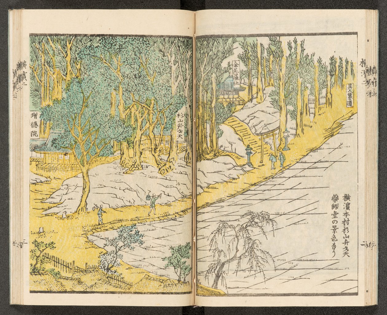 Térképek 198.b.21, f.12r, Jokohama kilátásai alkotó: Japanese School