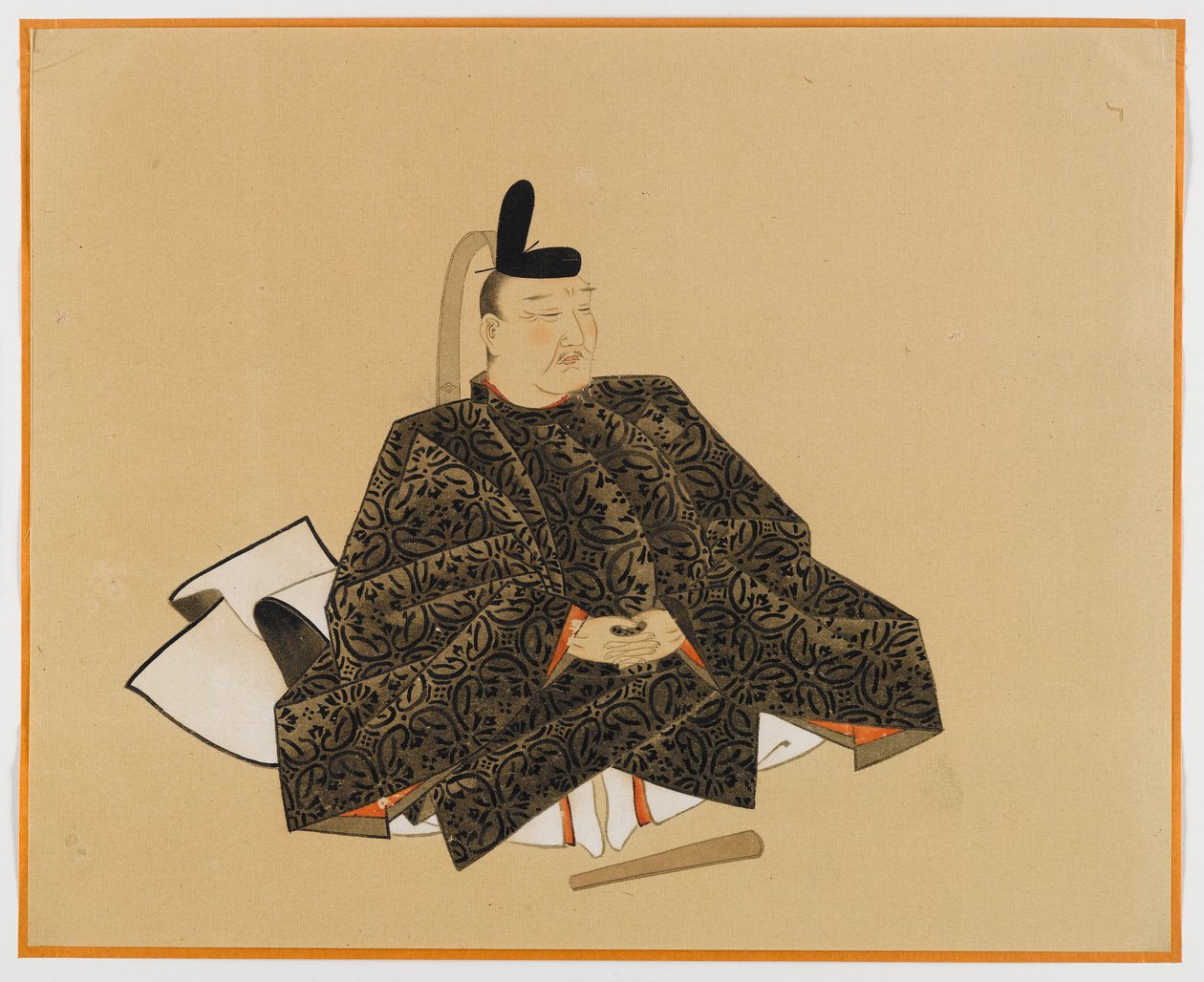 Az egyik Sanjurokkasen, albumlevél (tinta papíron) alkotó: Japanese School