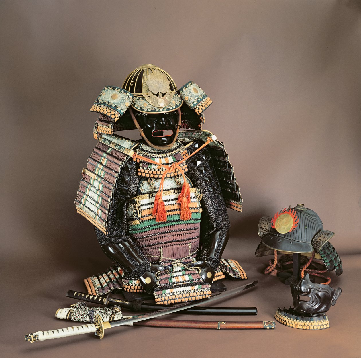 Szamuráj páncél, Muromachi-korszak (1333-1571) 1384 körül alkotó: Japanese School