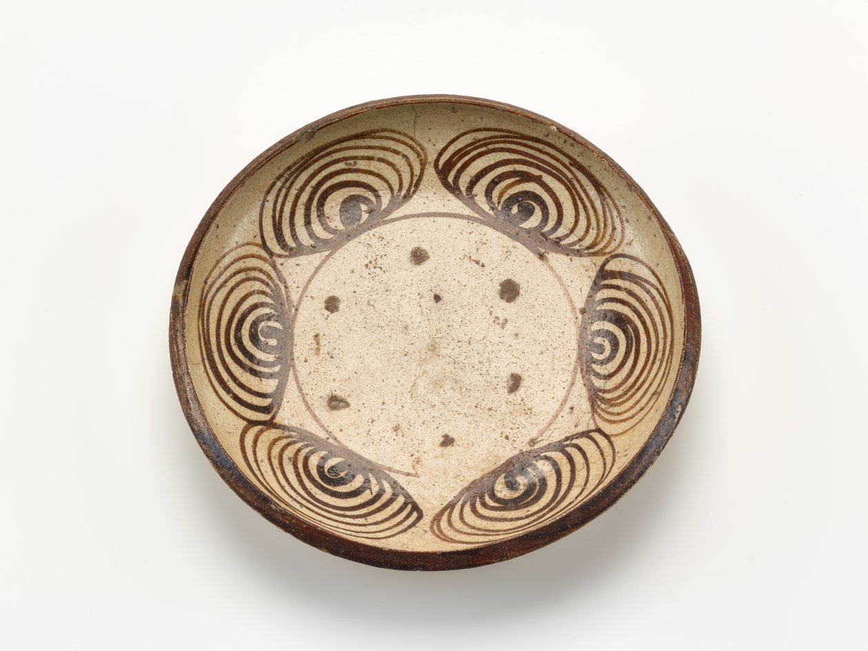 Tálaló edény "lószem" kivitelben, 1800-1830 alkotó: Japanese School