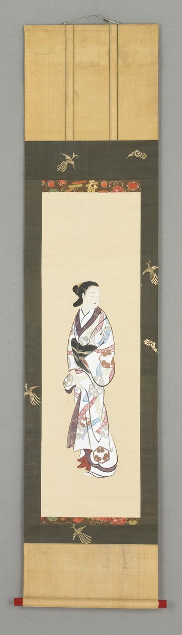 Álló nőalak, 1800 körül alkotó: Japanese School