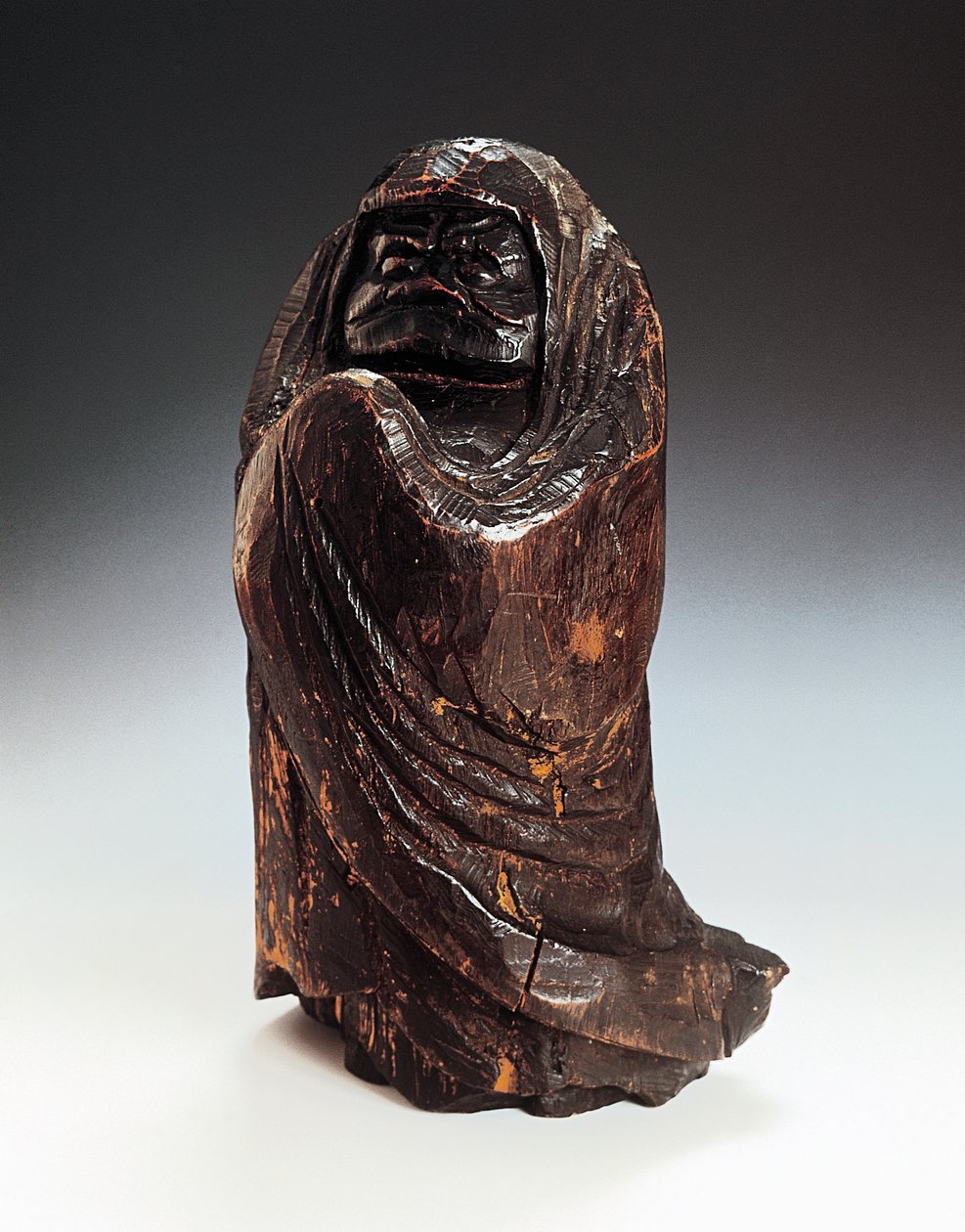 Darumát ábrázoló szobor (Bodhidharma, a Zen alapítója és első pátriárkája) alkotó: Japanese School