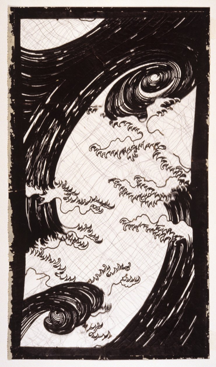 Stencil (papír) alkotó: Japanese School