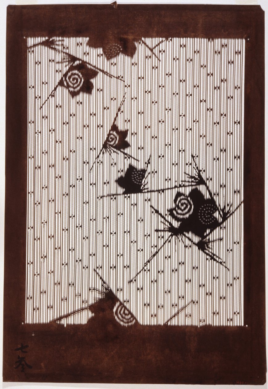Stencil: Hibiszkusz és Sparrow alkotó: Japanese School