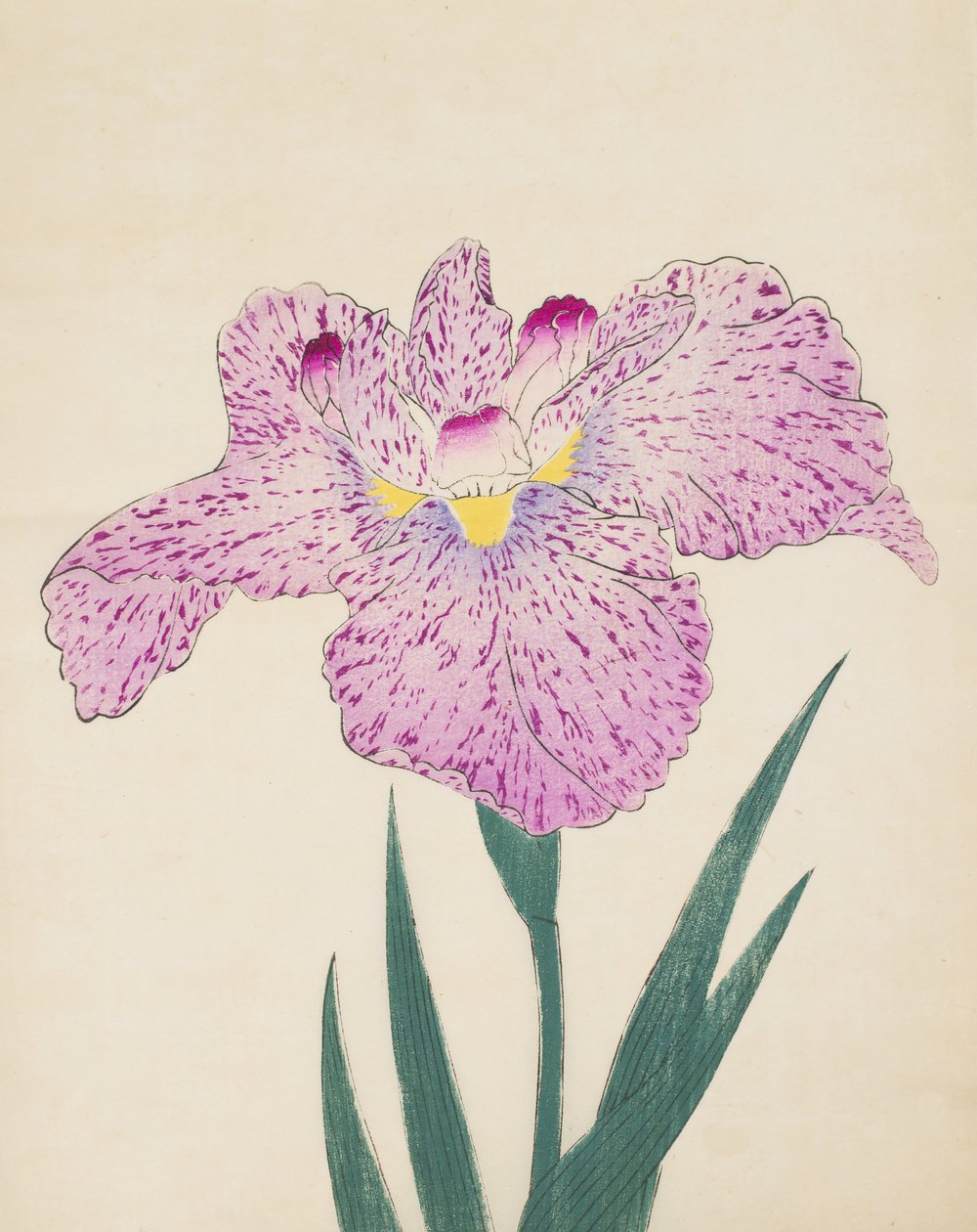 Tanka-No-Koe, 15. sz., 1890 (színes fatömbnyomat) alkotó: Japanese School
