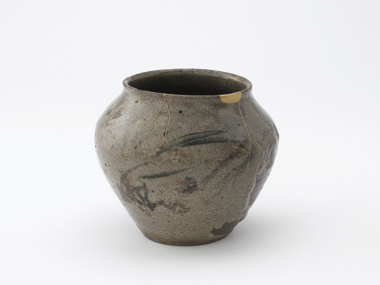 Teaszertartásos vizeskorsó, Saga prefektúra, Edo-korszak, 17-18. század (kerámia) alkotó: Japanese School