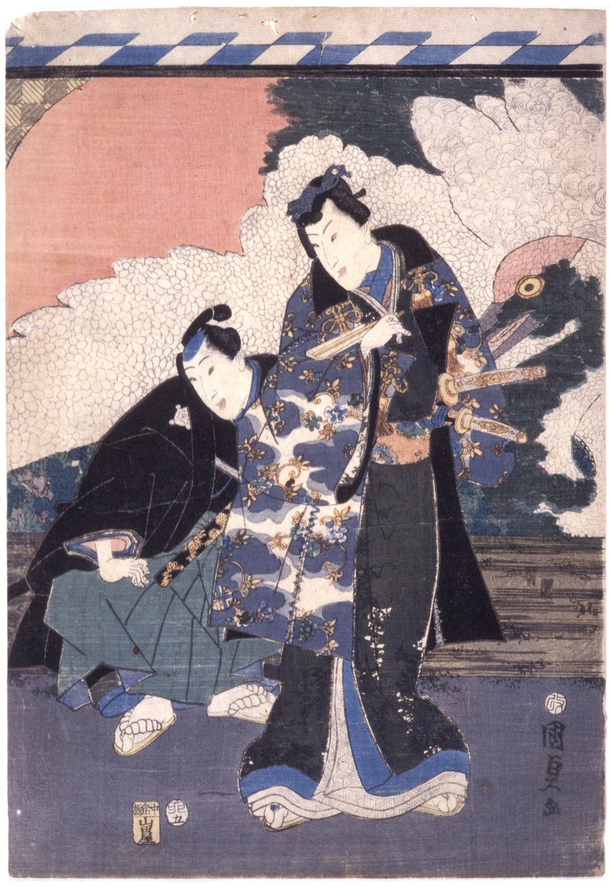 Unchi ted (Segawa Kikunojo V/Shinzo Funahashi) alkotó: Japanese School