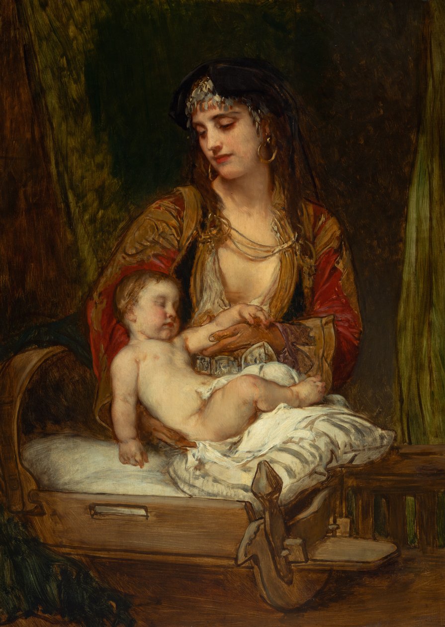 Montenegrói Madonna, 1865 alkotó: Jaroslav Cermak