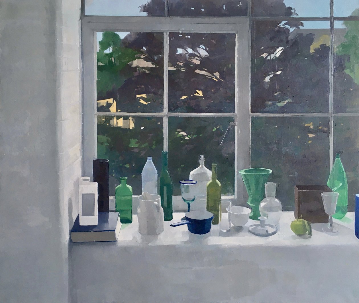 Summer Arrangement, 2020 (olaj, vászon) alkotó: Jason Line