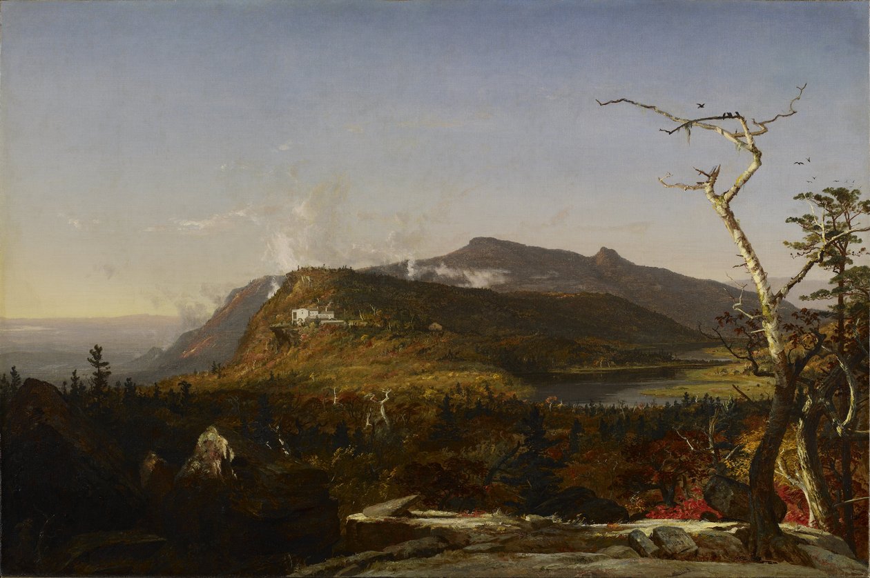 Catskill hegyi ház alkotó: Jasper Francis Cropsey