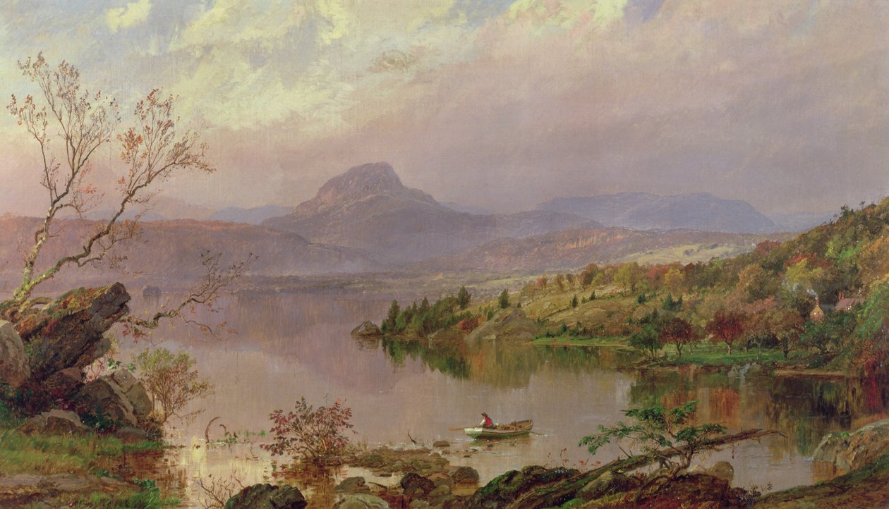 Cukorsüveg a Wickham-tóból, 1876 alkotó: Jasper Francis Cropsey